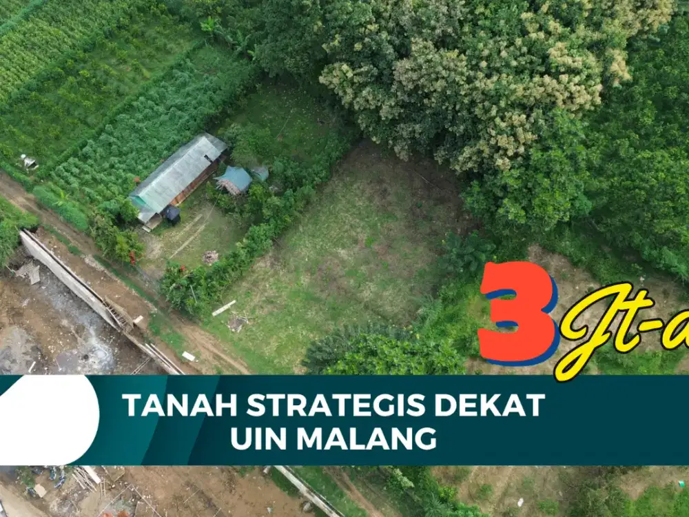 Jual Kavling Murah 69m², Cuma Selangkah ke Pondok Ar-Rohmah dan Kampus Kedokteran UIN.