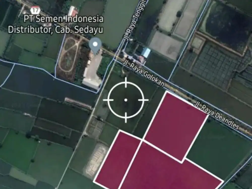 Dijual lahan tambak di Gresik