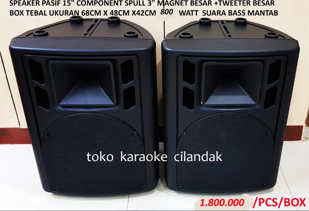 speaker pasif 15in
