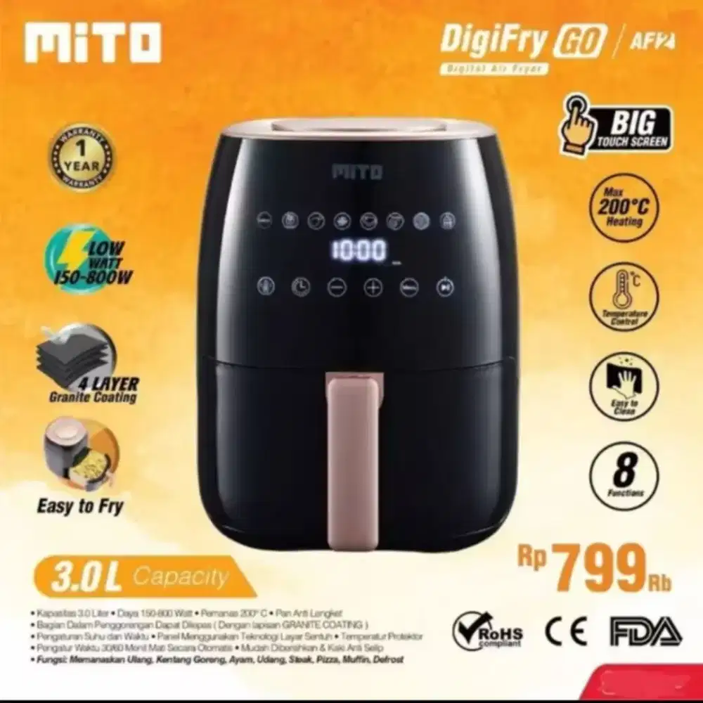 Mito Airfryer AF GO / Digifry AF 2