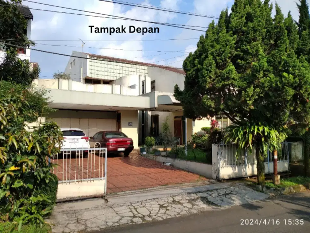 Jual rumah jalan gegerkalong setiabudi bandung lt 716/354