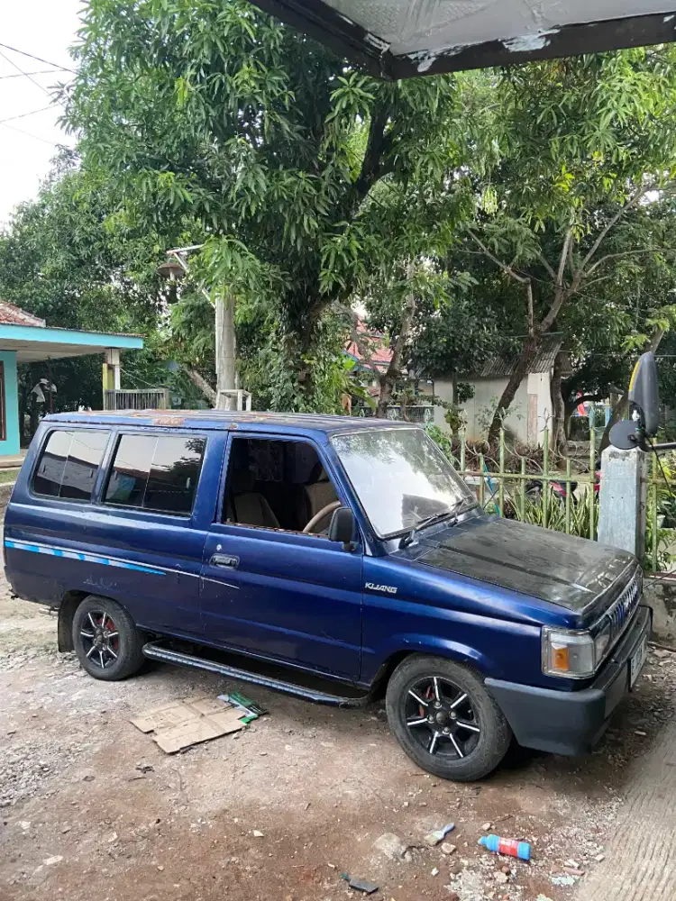 Kijang short tahun 1987 biru