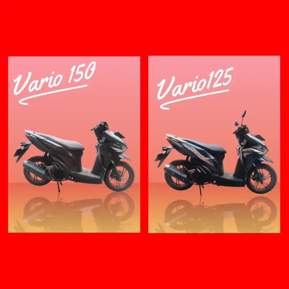 Dp 1jt Honda Vario 150 125 keyless (Bi jelek ktp luar bs kredit) 160