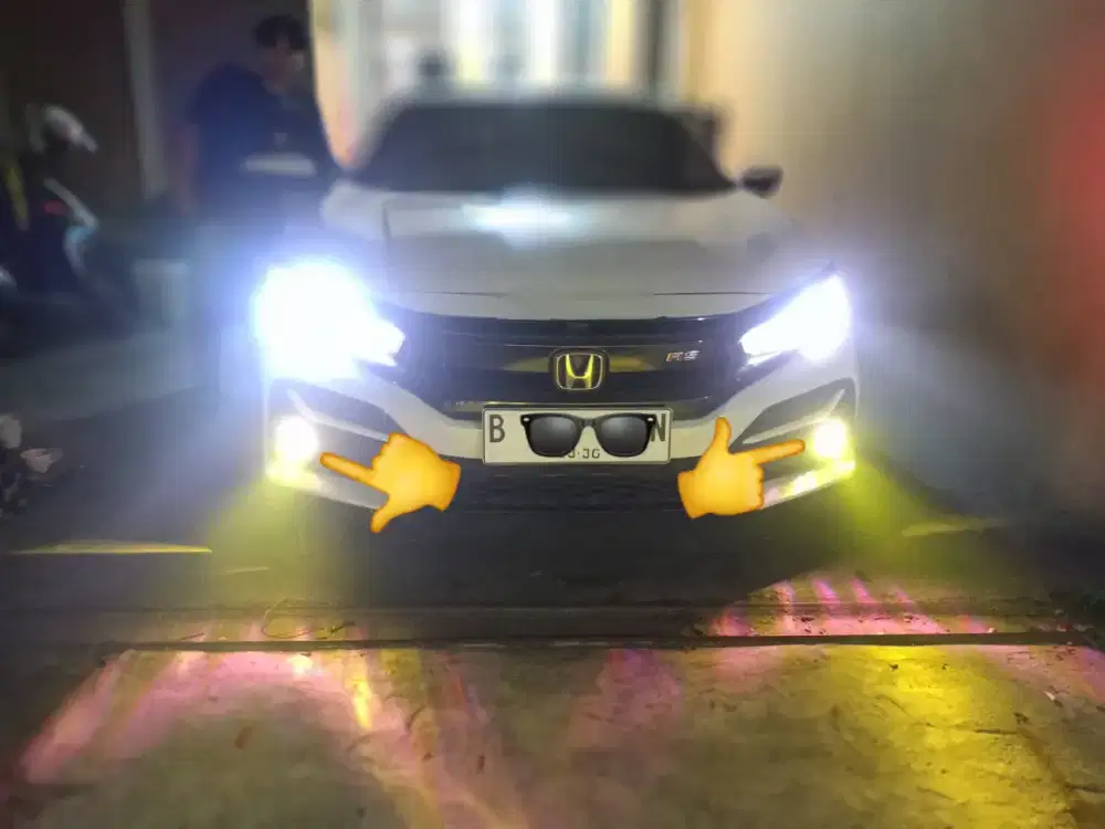 biled foglamp Civic turbo sama pasang dtmpt anda