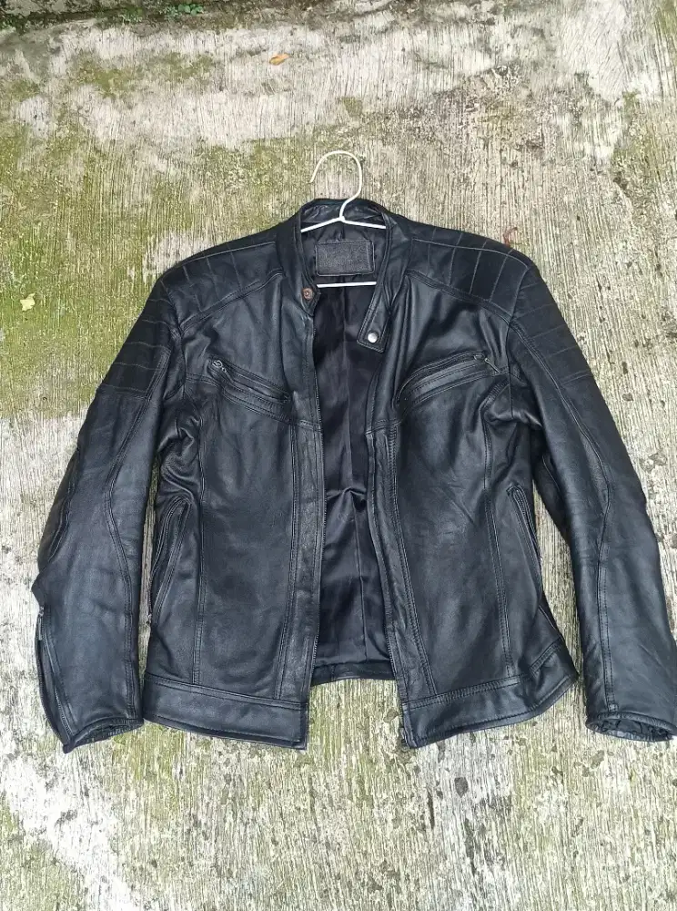 Jual jaket kulit biker