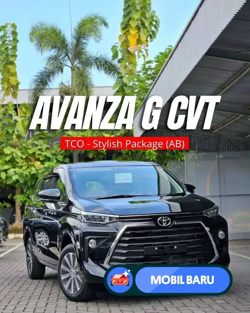 [Mobil Baru] All New Toyota Avanza G CVT 1.5 2025