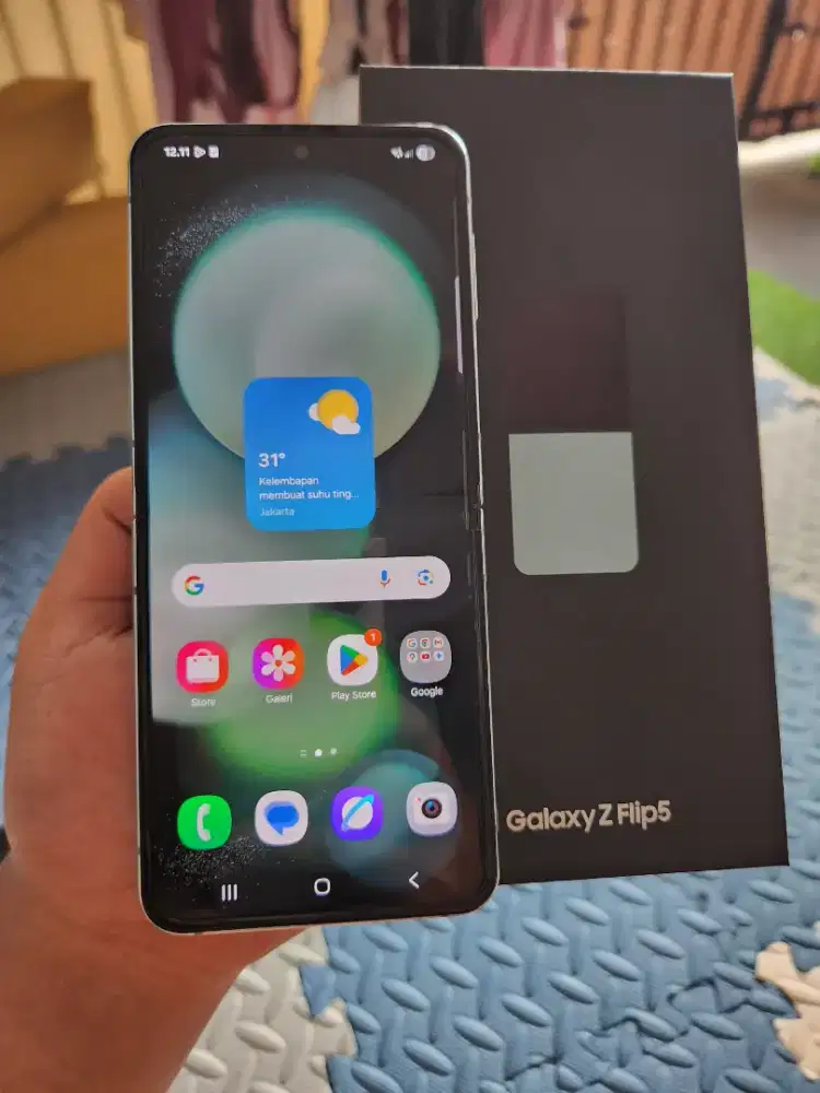 Samsung z flip 5 5g 8/512gb resmi sein