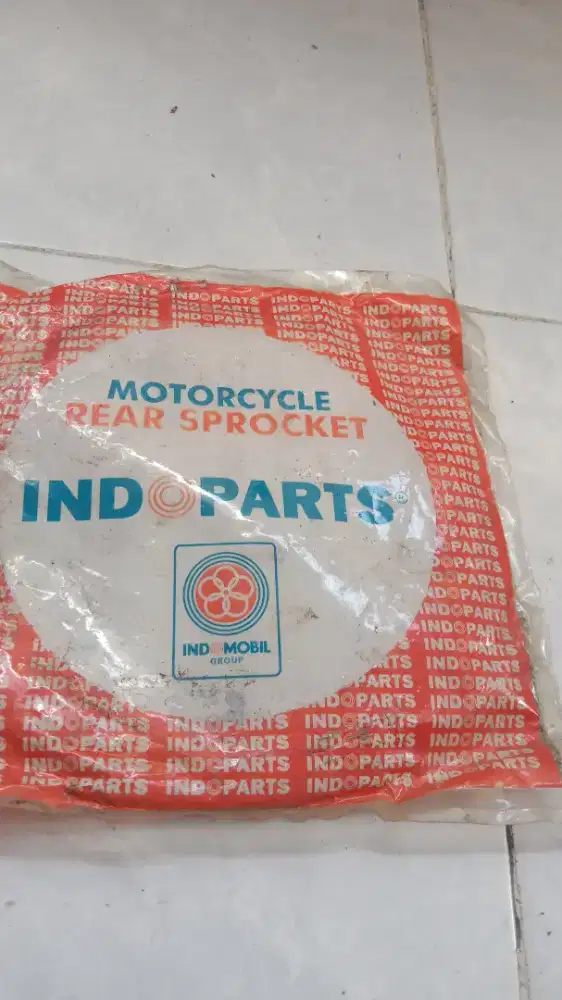 Gear sepeda motor bebek belum pernah dipakai
