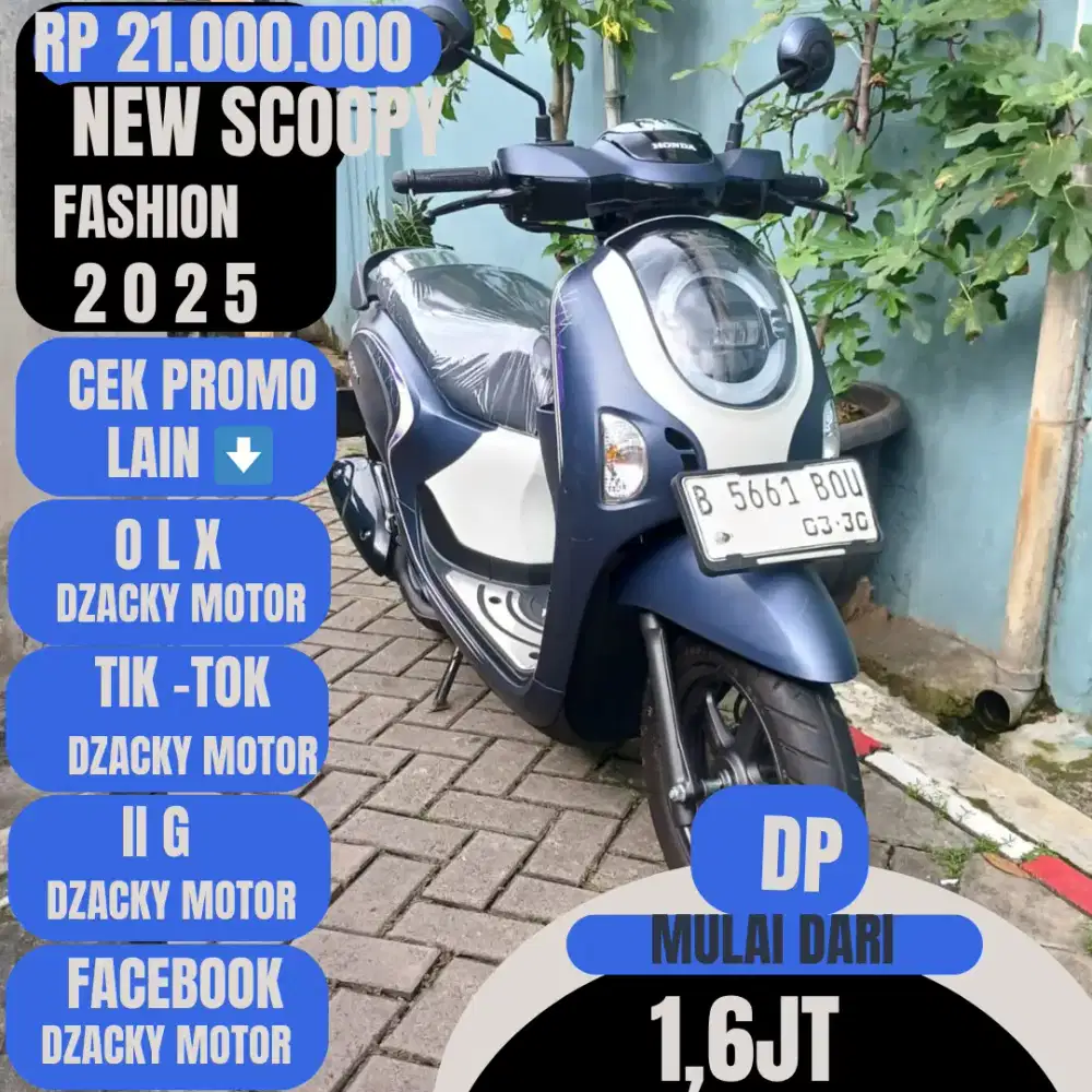 NEW SCOOPY FASHION 2025 SECOND LIKE NEW