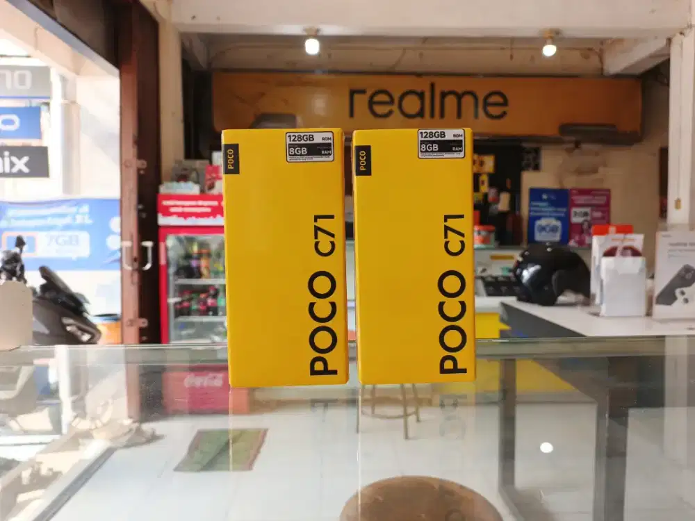 [ Fast respon WA ] Poco C71 4+4/128 Garansi resmi 15bln