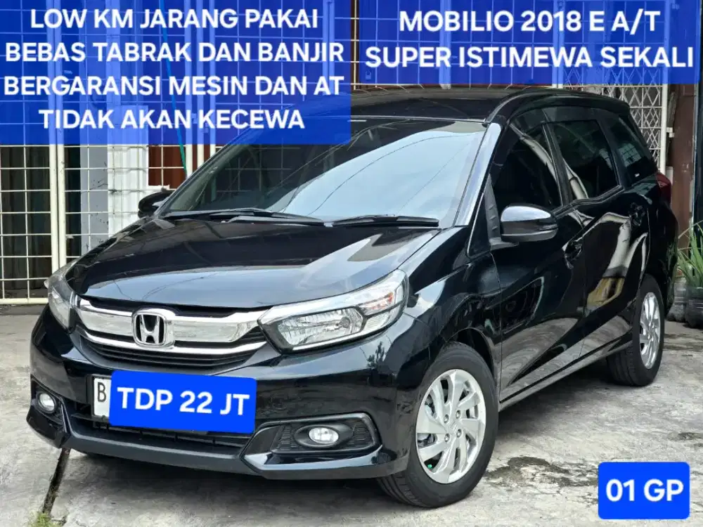 Honda Mobilio 2018 E Cvt AT Automatic model 2017 E S Prestige 2019 rs