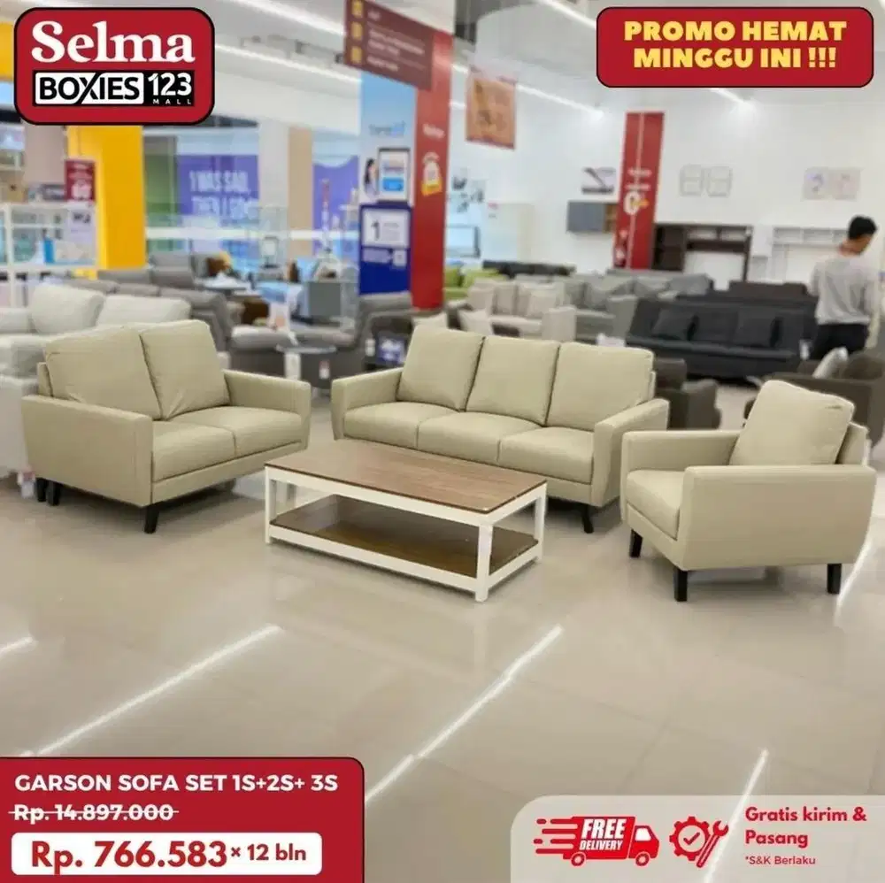SOFA SET ANTI KOTOR