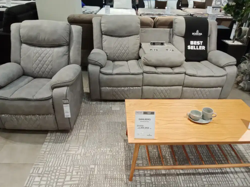 PROMO 1 SET SOFA RECLINER 3S 1S