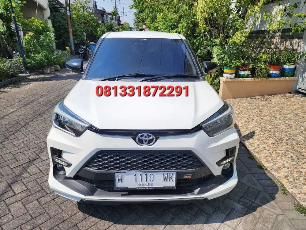 TOYOTA RAIZE 1.0 GR TURBO PUTIH 2022 KILOMTER 29 RIBU ASLI SURABAYA