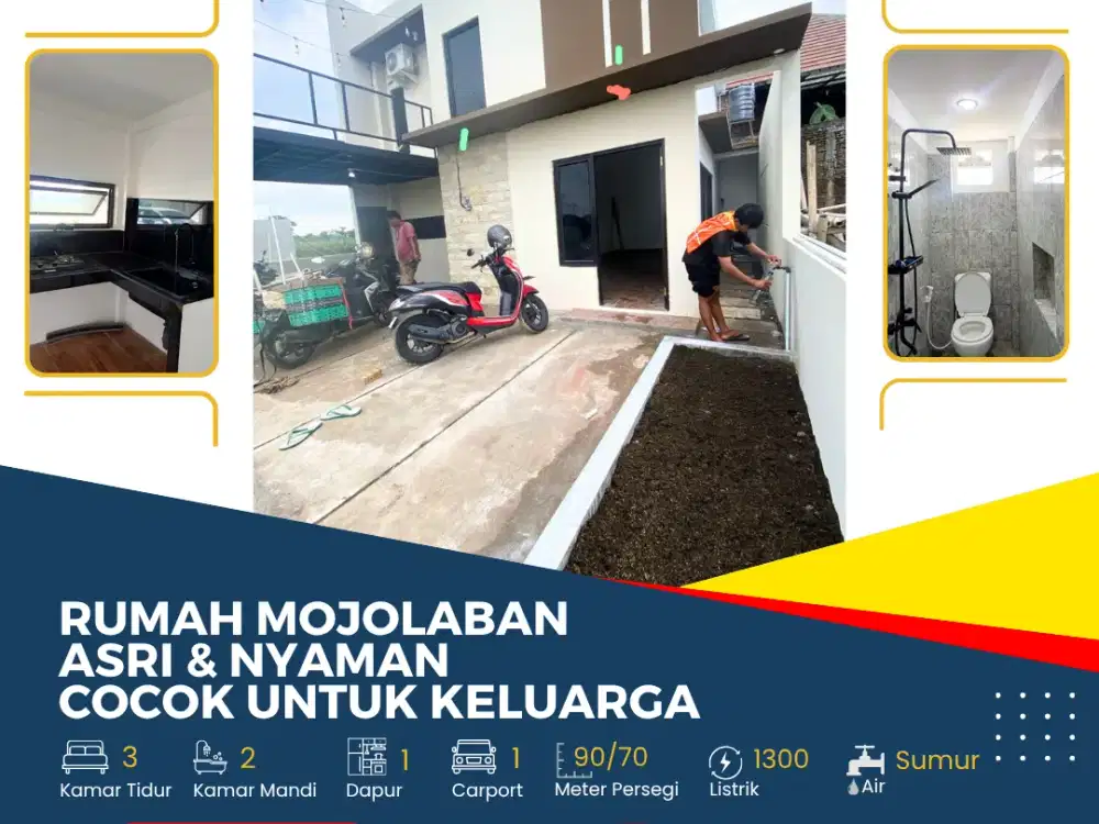 Disewakan Rumah di Lingkungan Asri & Nyaman Cocok untuk Keluarga