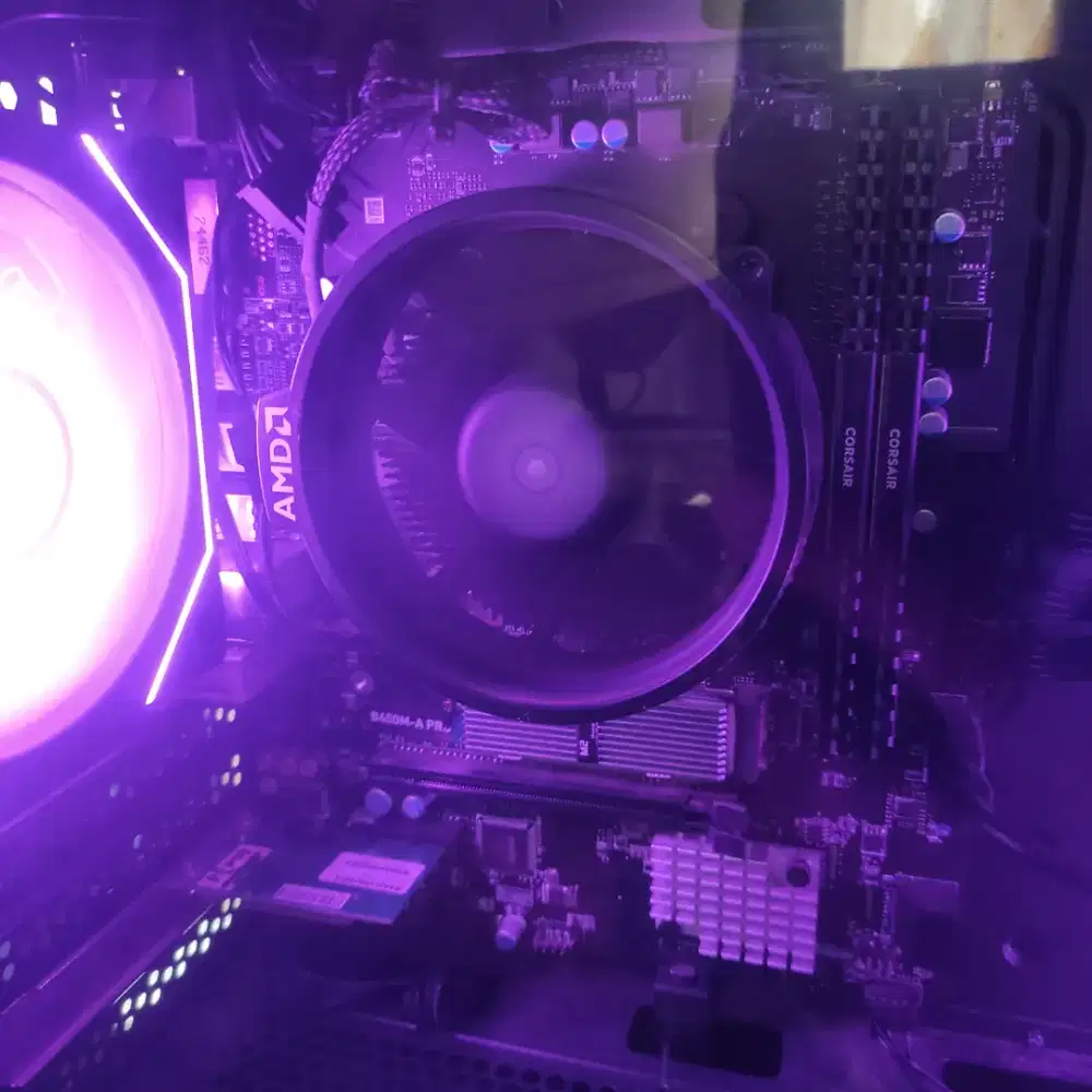 Paket Processor+MoBo+RAM Ryzen 5 3400g+B450m+2x8gb ddr4 Malang