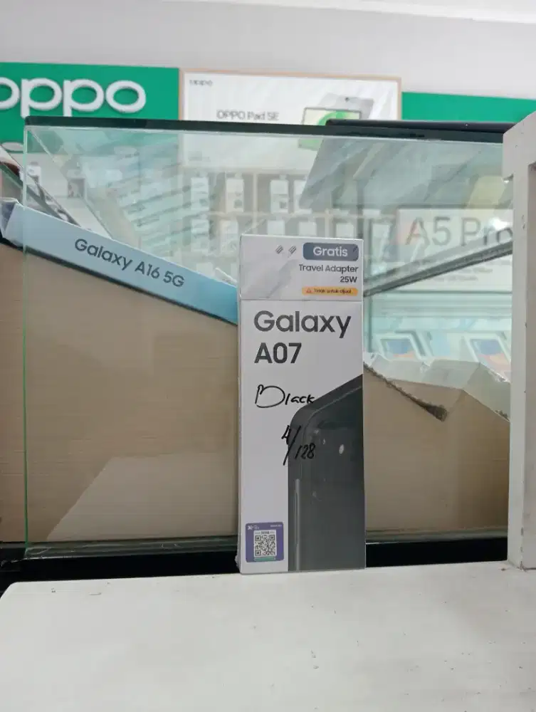 SAMSUNG A07 4/128 NEW MURAH QR GADGET