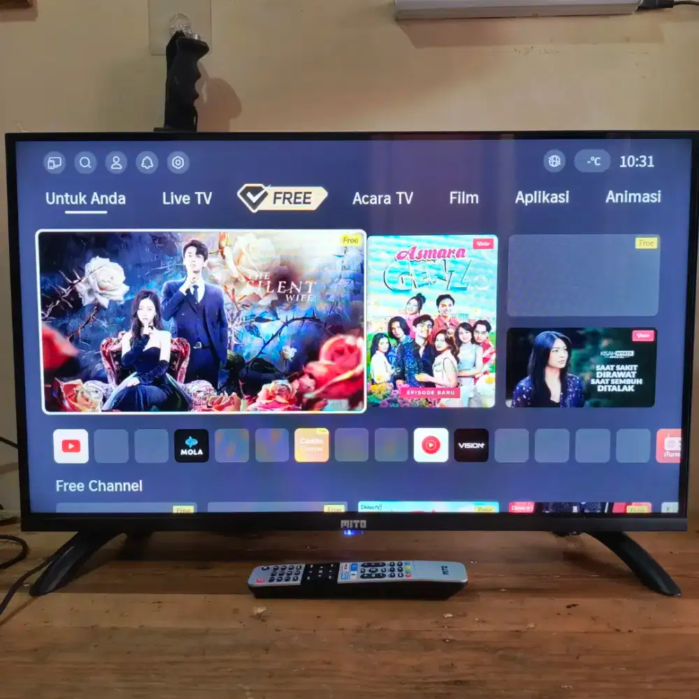 Smart TV Android Mito 32 inch Fullset