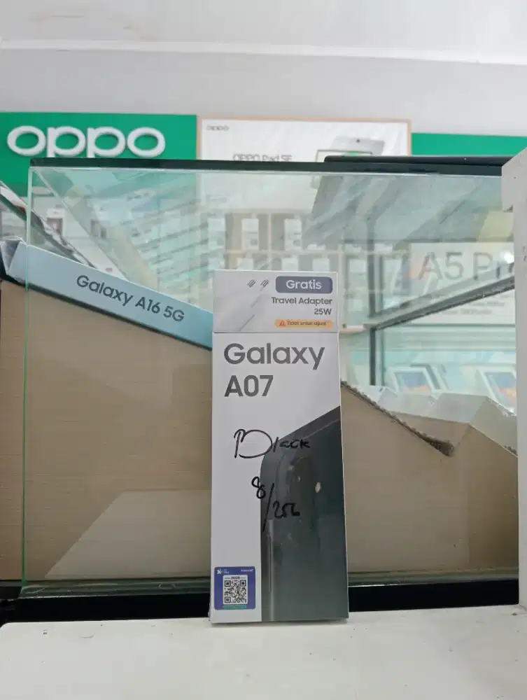 SAMSUNG A07 8/256 NEW MURAH QR GADGET