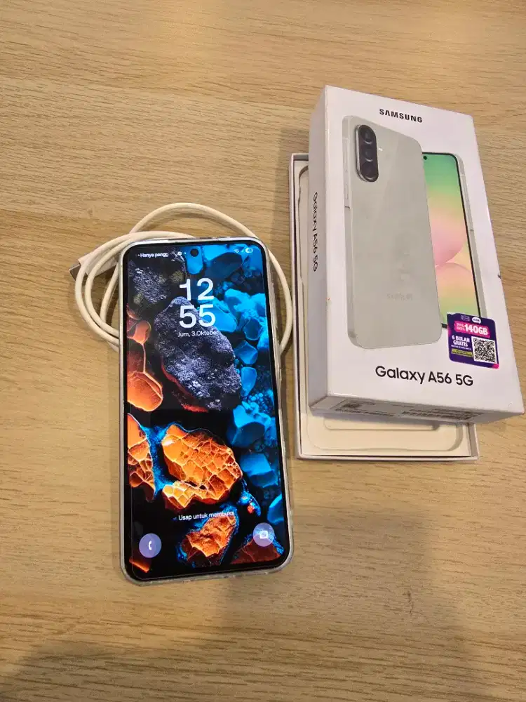 Samsung A56 12/256GB masih garansi Samsung Lengkap Murah