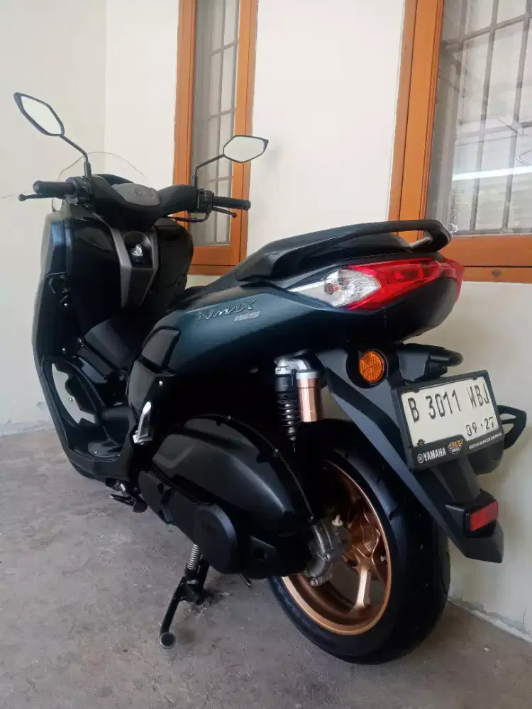 LOW KM! NEW NMAX ABS KEYLESS MATTE GREEN PAJAK BARU BAYAR KAYA BARU!!