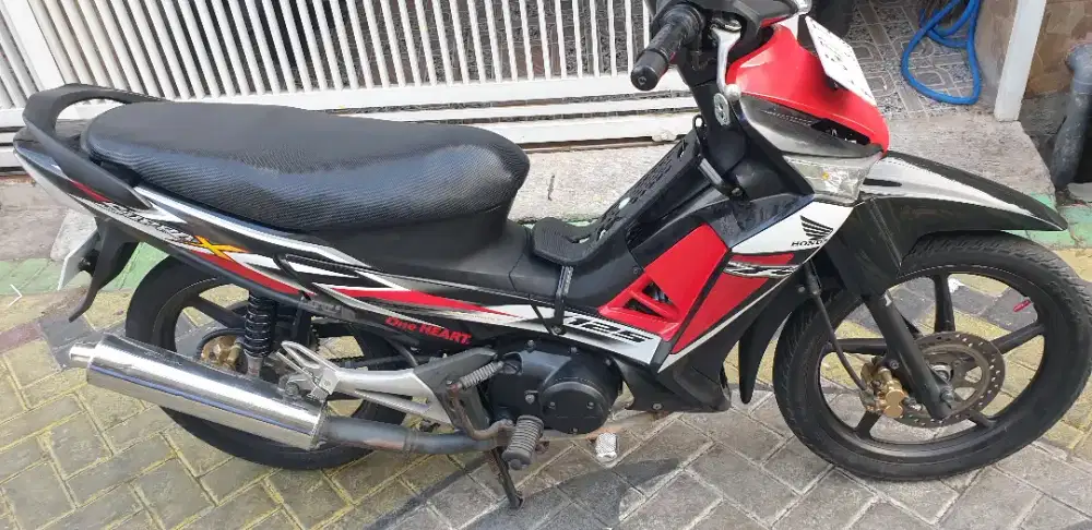 Supra X 125 Tr th 2013 satu hati mulus pjk baru