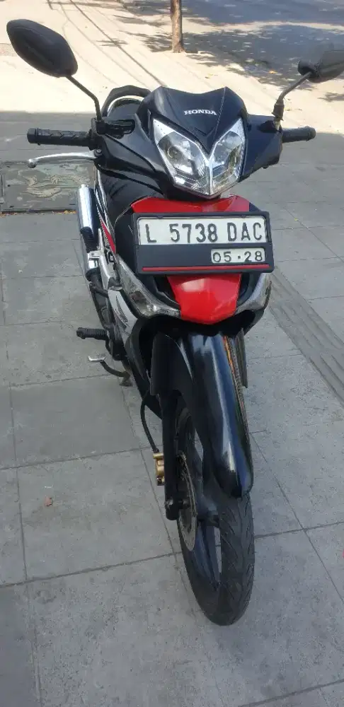 Supra X 125 satu hati th 2013 mulus pool pjk baru
