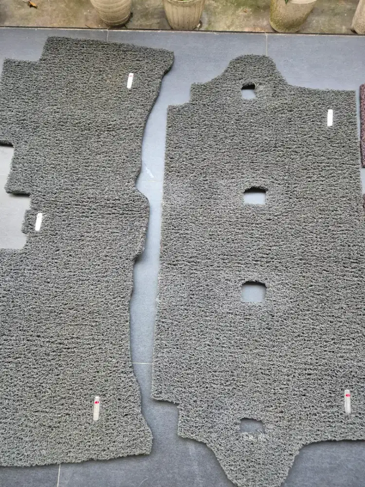 Karpet Comfort Toyota fortuner 2019 up warna Abu abu
