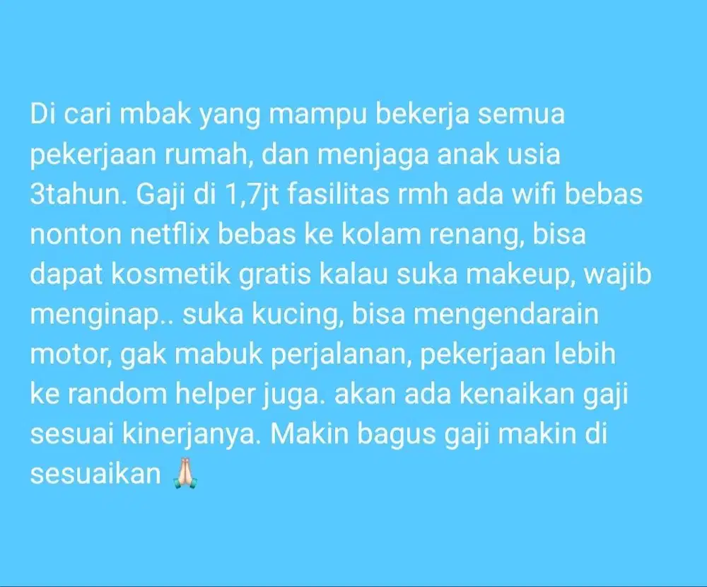 Di cari ART serabutan