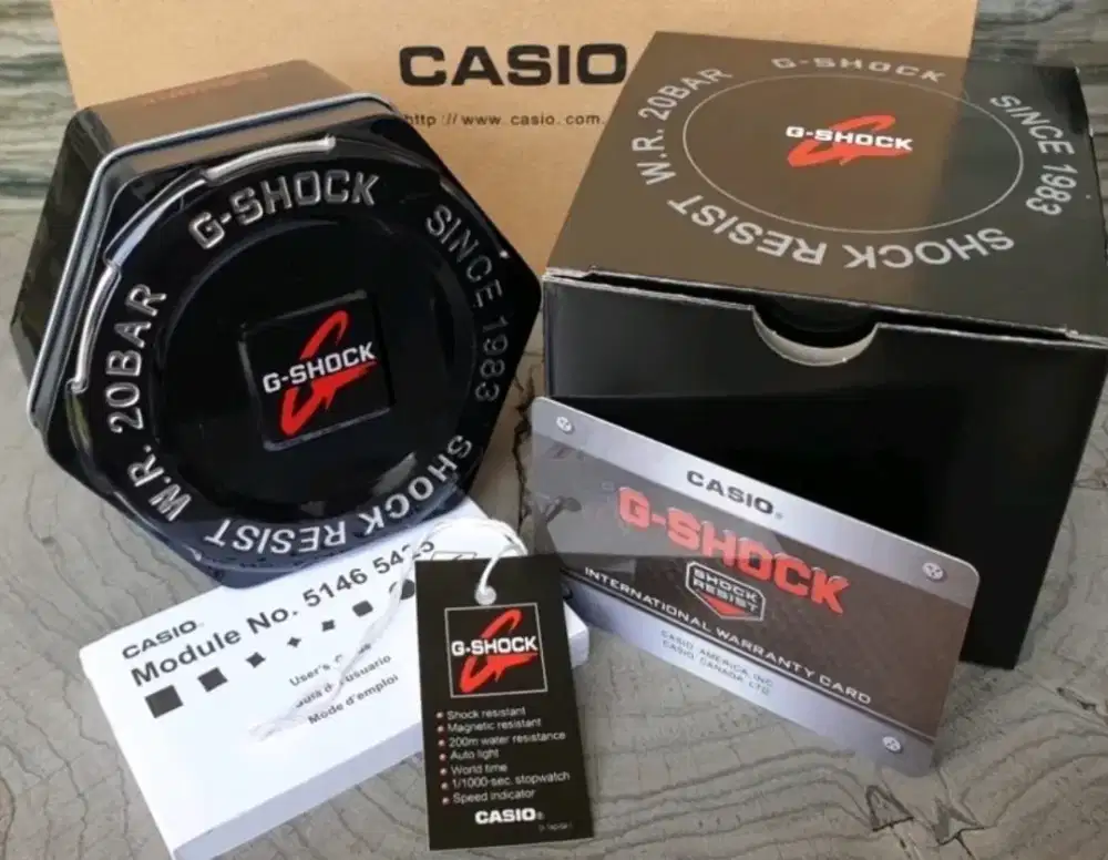 Jam tangan merk gshock