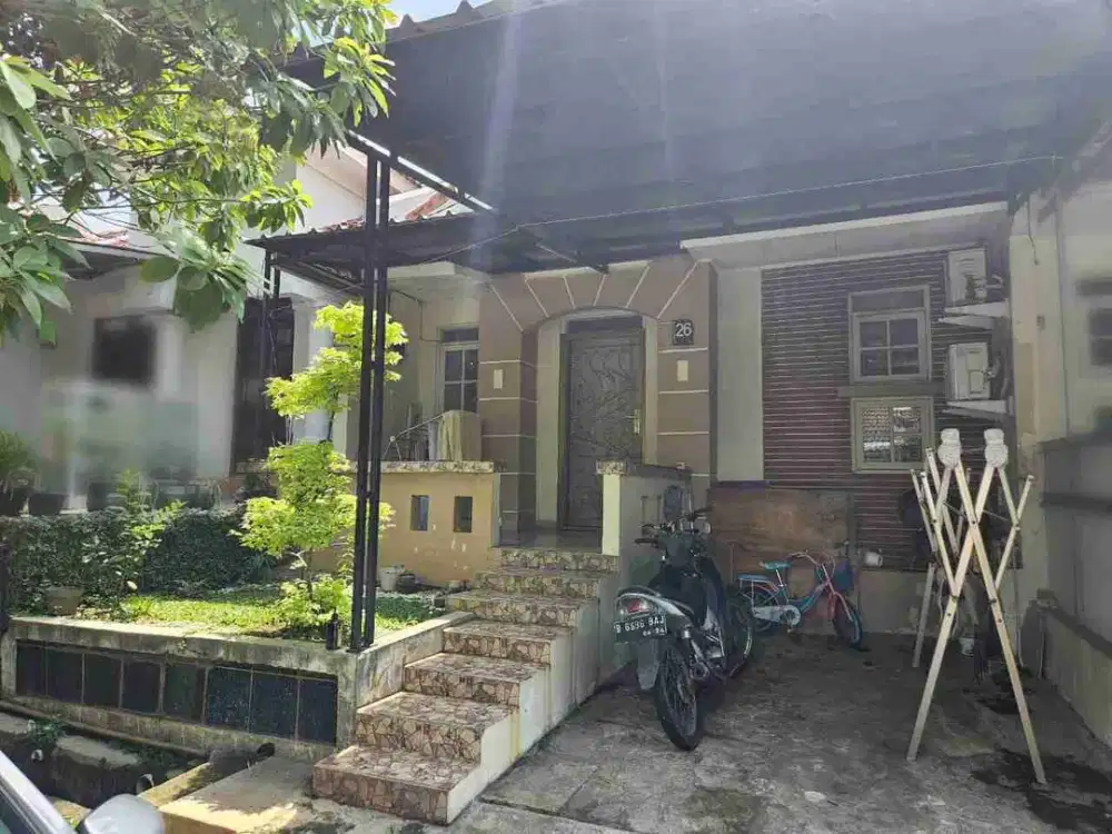 Sale Rumah Cluster Sriwijaya taman simpruk Lippo Cikarang full furnished