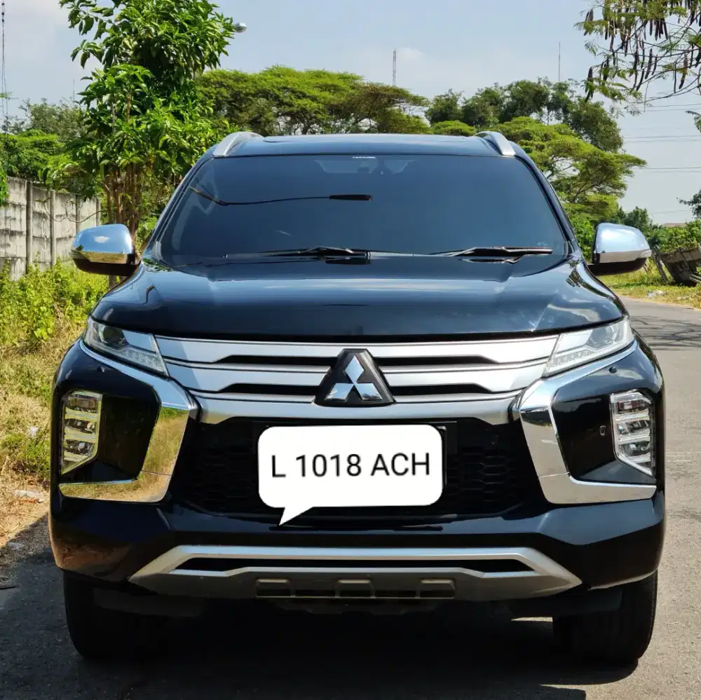 TDP80jt Mitsubishi New Pajero Sport 2.4 Dakar AT 2022 Hitam Kredit