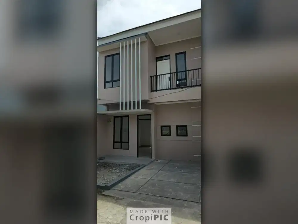 Dijual Rumah Baru, Semi Cluster di Agus Salim Bekasi Timur.