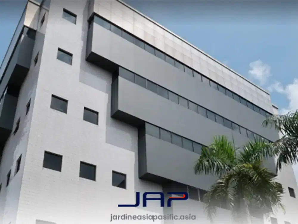 Sewa Kantor Multika Building 128M2 Bare di Mampang Bebas Gage