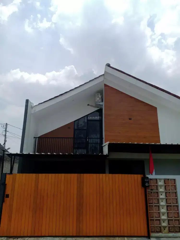 Rumah di Depok dekat stasiun, harga 165jt, surat SHM