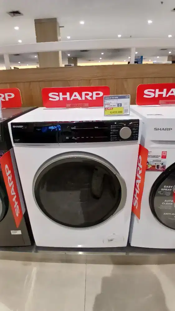 MESIN CUCI SHARP WM FRONT LOADING