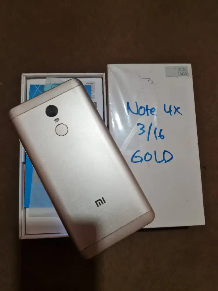 Redmi Note 4x 3/16gb hp+dus Lancar