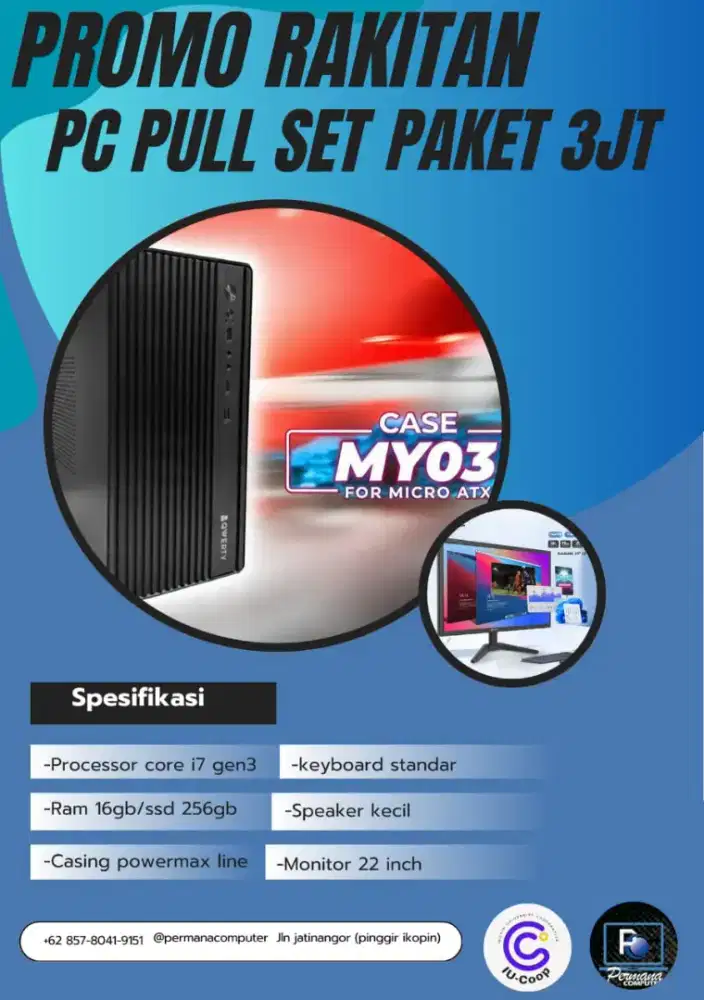 Paket PC murah full set