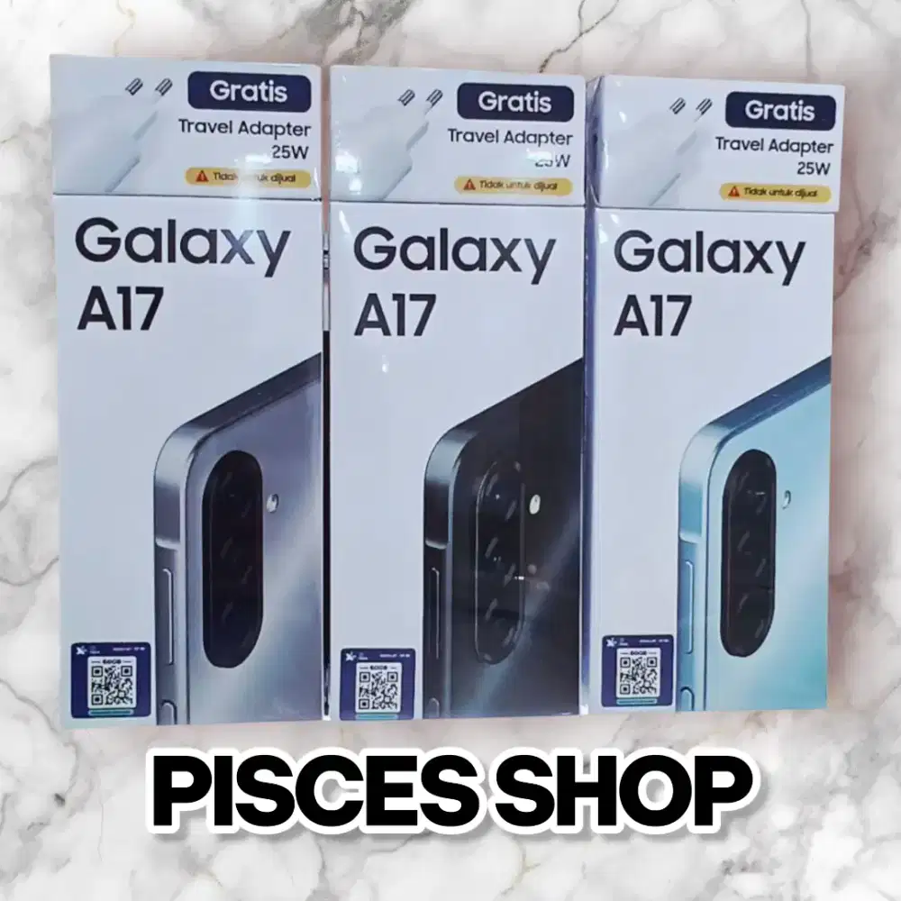 SAMSUNG GALAXY A17 LTE RAM 8/128 NEW Segel Garansi Resmi 1 Tahun