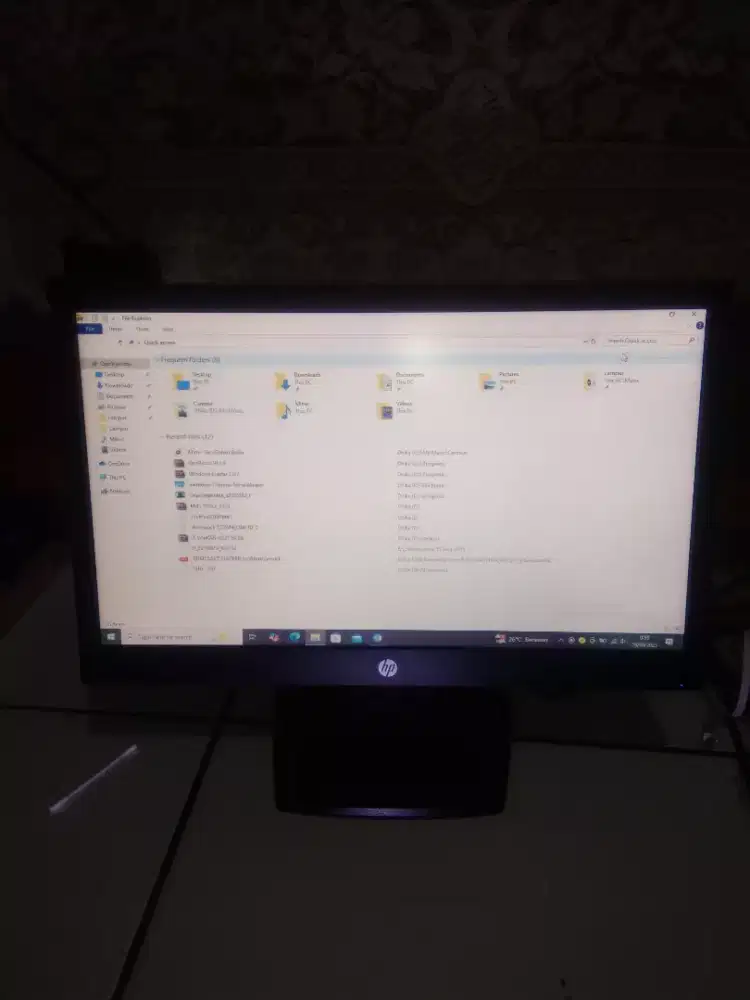 Monitor komputer Hp V194