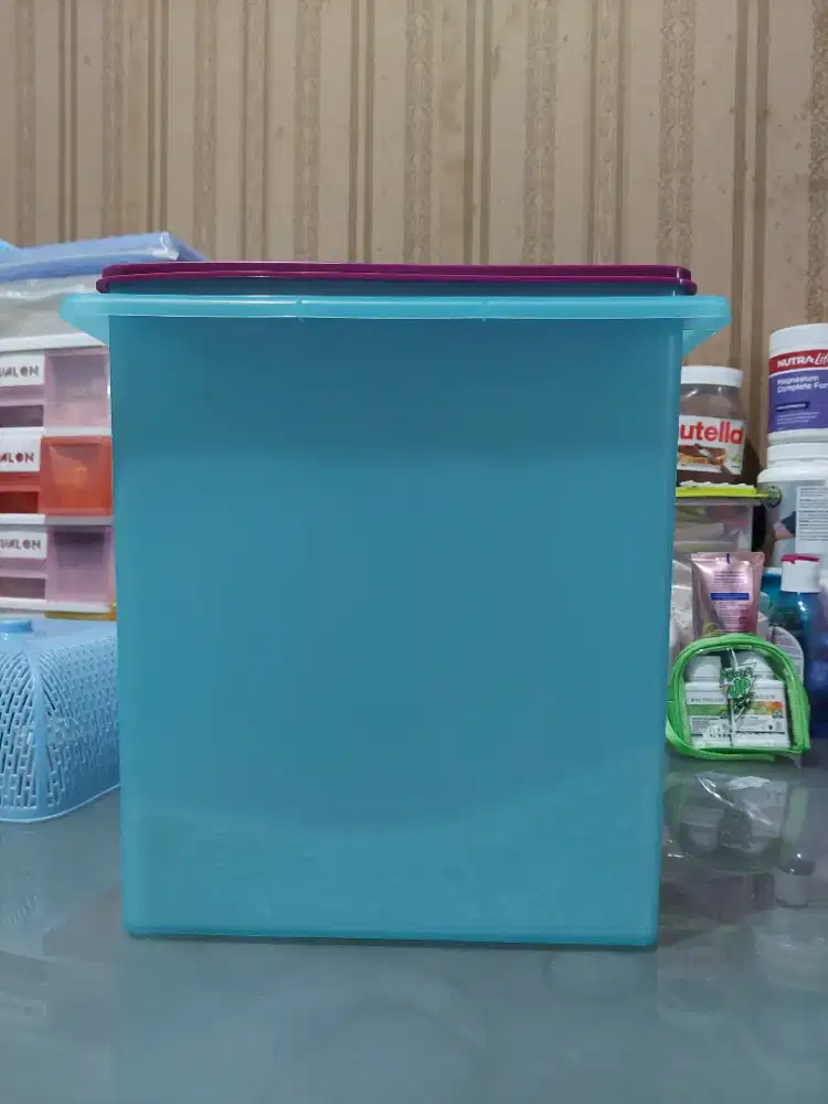 TUPPERWARE Jumbo Beras Kerupuk Keep And Carry Large Murah Original