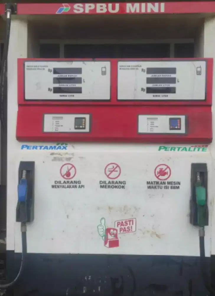 Pom mini 2 handle pertamax dan pertalite