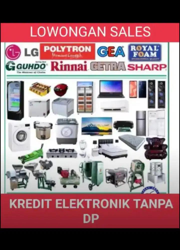 SALES ELEKTRONIK DAN FURNITURE