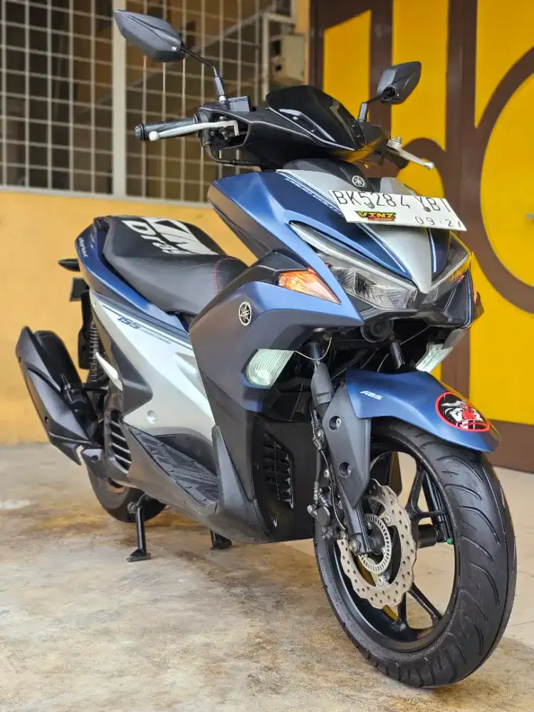 Yamaha Aerox / Aerox 155 ABS Keyless 2017, Blue Premiun Doff.