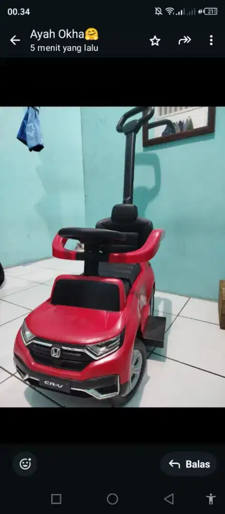 Mobil anak crv pemakaian sendri jrg dipake.