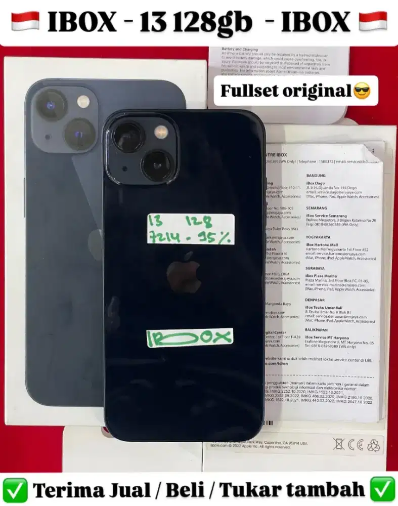 Iphone 13 128GB, bisa cicilan