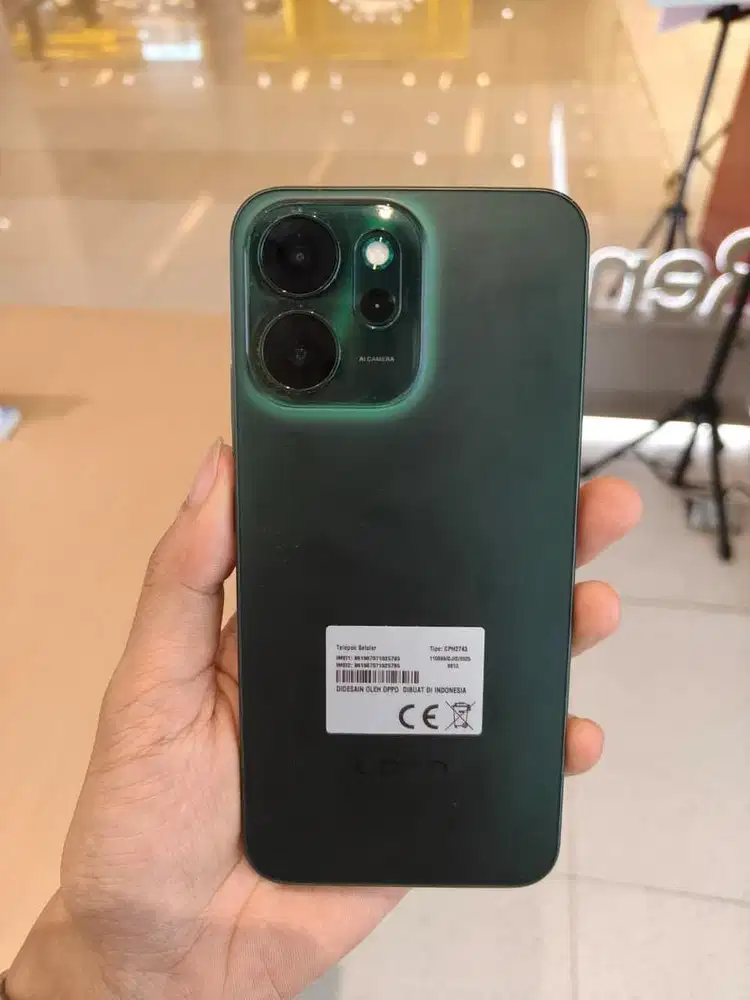 Oppo reno 14 f5g 12/256 fullset nominus garansi panjang