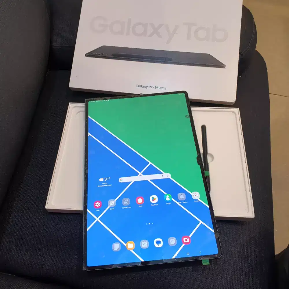 Samsung tab s9ultra 12/256 wifi garansi resmi