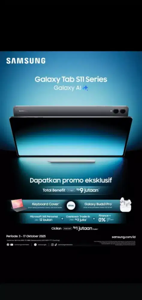 CICILAN TANPA DP TAB S11 SERIES
