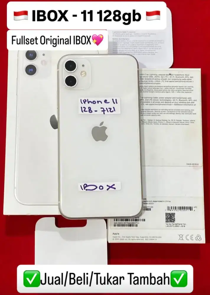 Iphone 11 128GB, bisa cicilan